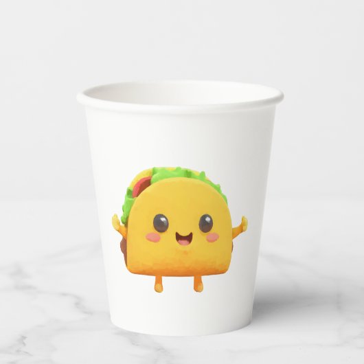 タコ 紙コップ (正面)