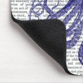 タコ（青） 5 マウスパッド (コーナー)