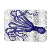 タコ（青） 5 マグネット (横)