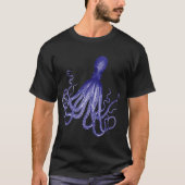 タコ（青） 5 Tシャツ (正面)