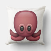 タコ – Emoji クッション (正面)