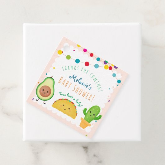 タコ | Fiestaテーマ「タコとベビー」シャワー フェイバータグ (インサイチュ)