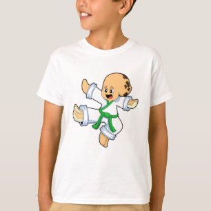 タコat武術アーツ空手 tシャツ