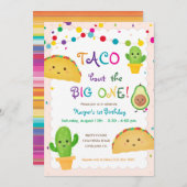 タコBIG ONEについて – フィエスタテーマ1歳の誕生日 招待状 (正面/裏面)