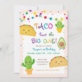 タコBIG ONEについて – フィエスタテーマ1歳の誕生日 招待状