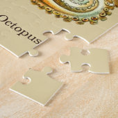 タコbyエルンストヘッケルヴィンテージ海ライフ ジグソーパズル (側面)