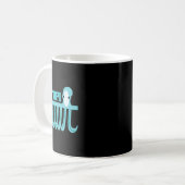 タコOctopi数学 コーヒーマグカップ (正面左)