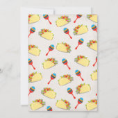 タコTwosday火曜日メキシカンフィエスタ2nd誕生日 招待状 (裏面)