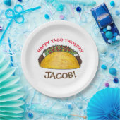 タコTWOSday火曜日2nd誕生日パーティーフェスタ ペーパープレート (パーティー)