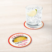 タコTWOSday火曜日2nd誕生日パーティーフェスタ ラウンドペーパーコースター (インサイチュ)