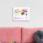 タサバンド、トリニダード・トバゴ キャンバスプリント (インサイチュ (リビング))