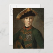 タサー・ピーターIIIポートレート ポストカード (正面/裏面)