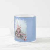 タザデクリスタルエスメリラドボデゴンデフロレス フロストグラスマグカップ (正面左)