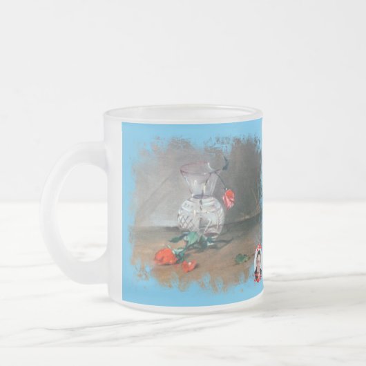 タザデクリスタルエスメリラドボデゴン フロストグラスマグカップ (左)