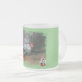 タザデクリスタルエスメリラドボデゴン フロストグラスマグカップ (正面右)