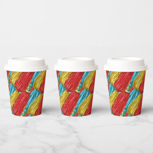 タシカラフルール 紙コップ (複数)