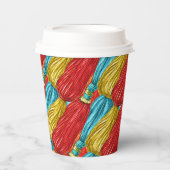 タシカラフルール 紙コップ (正面)