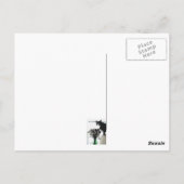 タシャ・ザ・タキシード猫 ポストカード (裏面)