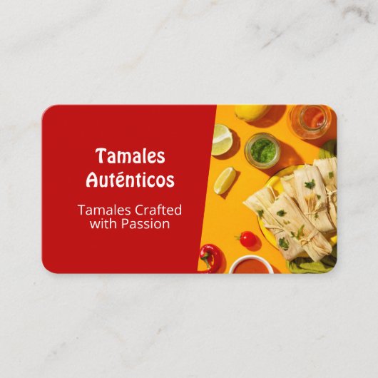 タジェタスデネゴシオタマレス 名刺 (正面)