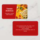 タジェタスデネゴシオタマレス 名刺 (正面/裏面)