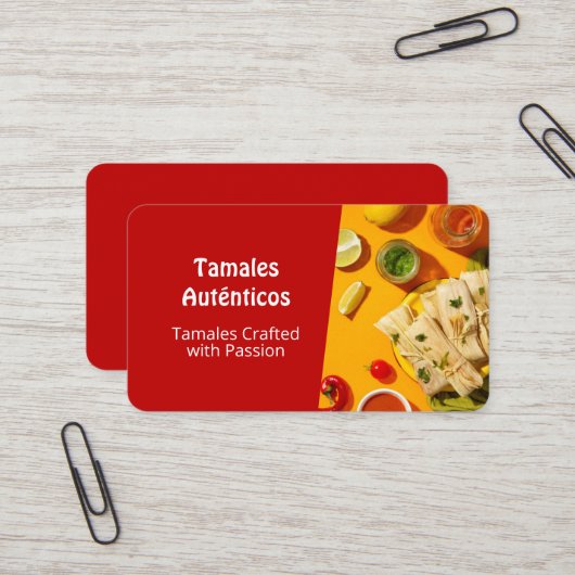 タジェタスデネゴシオタマレス 名刺 (正面/裏面インサイチュ)