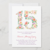 タジェタスデフィエスタデクリンスアニョス、フローレスパスレス 招待状 (正面)