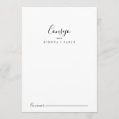 タジェタデコンセヨスボダエスパニョラ アドバイスカード (正面)