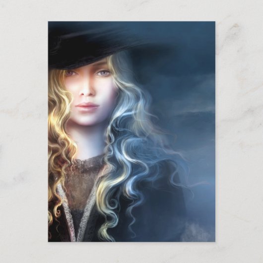 タジェタ郵便イルストラシオン「逃亡者」ソニア・ヴェルドゥ ポストカード (正面)