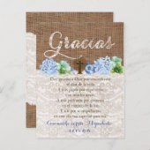 タジェタ・デ・グラシアスのコンオラシオンパラバウティゾ ポストカード (正面/裏面)