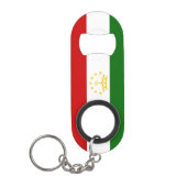 タジキスタンの国旗 キーホルダー栓抜き (正面)