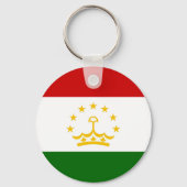 タジキスタンの国旗 キーホルダー (正面)
