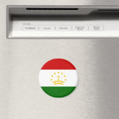 タジキスタンの国旗 マグネット (インサイチュ (食洗機))