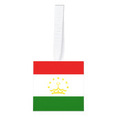 タジキスタン国旗 キューブオーナメント (正面)