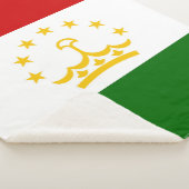 タジキスタン国旗 シェルパブランケット (3/4)