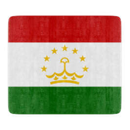 タジキスタン国旗（タジキスタン）（タジキスタン共和国） カッティングボード