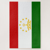 タジキスタン国旗(タジキスタン)(タジキスタン共和国) ジグソーパズル (縦)