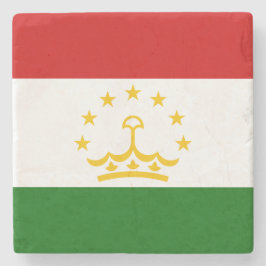 タジキスタン国旗（タジキスタン）（タジキスタン共和国） ストーンコースター