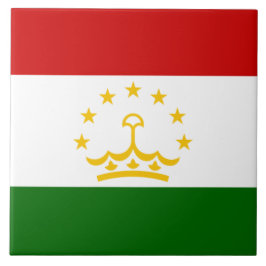 タジキスタン国旗（タジキスタン）（タジキスタン共和国） タイル