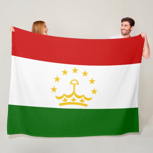 タジキスタン国旗（タジキスタン）（タジキスタン共和国） フリースブランケット (インサイチュ)