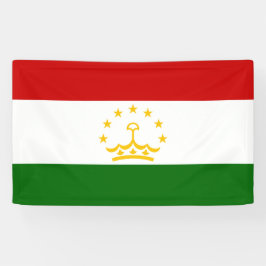 タジキスタン国旗（タジキスタン）（タジキスタン共和国） 横断幕