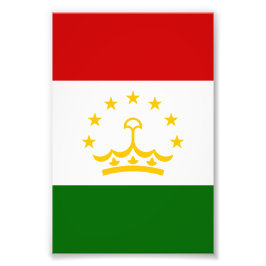 タジキスタン国旗 フォトプリント           