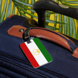 タジキスタン国旗 ラゲッジタグ