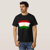タジキスタン国旗 Tシャツ (正面フル)