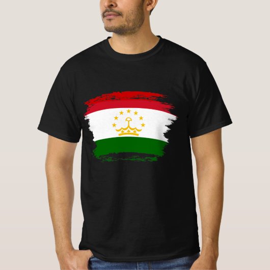 タジキスタン国旗 Tシャツ (正面)