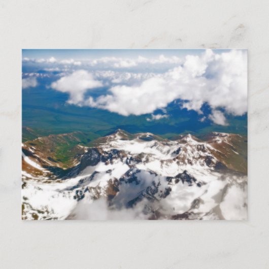 タジキスタン飛んでいる – パミール山脈 ポストカード (正面)