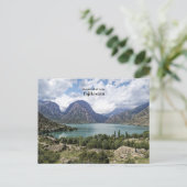 タジキスタン,イスカンデルクル湖 ポストカード (スタンド正面)