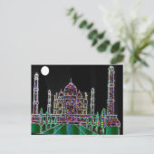 タジャマハルパレスムガールメモリアルランドマーク建物 ポストカード (スタンド正面)