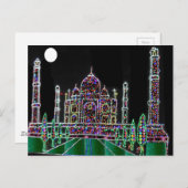 タジャマハルパレスムガールメモリアルランドマーク建物 ポストカード (正面/裏面)