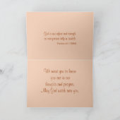 タジー祈りの言葉カスタマイズ- カード (内部)