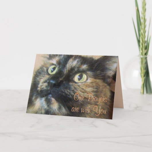 タジー祈りの言葉カスタマイズ- カード (正面)